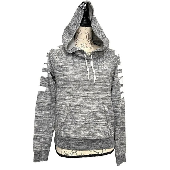 Victoria’s Secret PINK Sweatshirt Hoodie Logo Y2K 90s - Picture 6 of 6